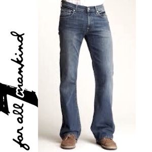 7 FOR ALL MANKIND Men's bootcut jeans medium wash sz 38